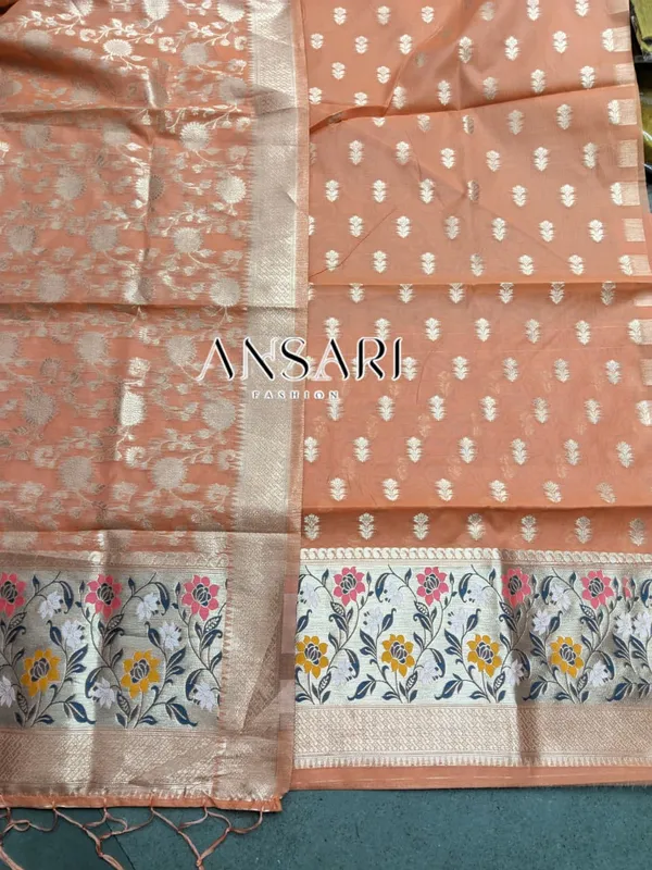 Tilfi_Jamdani_Banarasi_Suit_–_Peach_Color_|_Elegant_Ethnic_Set_for_Festive_Wear