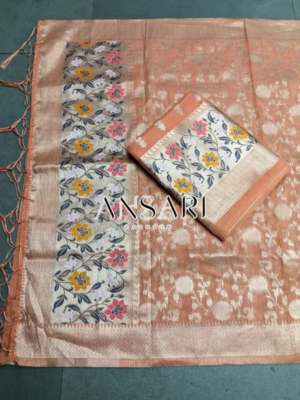 Tilfi_Jamdani_Banarasi_Suit_–_Peach_Color_|_Elegant_Ethnic_Set_for_Festive_Wear