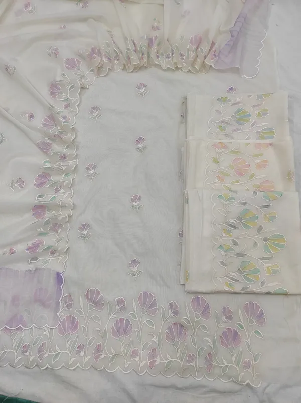 Title:__Mul_Chanderi_Handbrush_Meena_Work_Suit_Set_–_Elegant_Ethnic_Designer_Suit