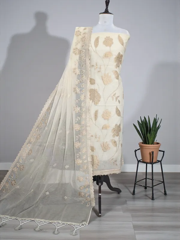 Banarasi_Suits_–_Mul_Chanderi_Applique_&_Cut_Work_with_Dupatta