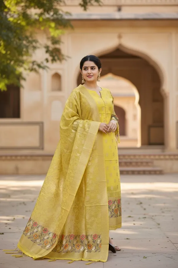 Banarasi_Tilfi_Jamdani_Suit_–_Premium_Cotton_with_Meena_Zari_Dupatta