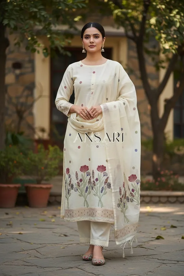 Banarasi_Suits_–_Silky_Cotton_Tilfi_Meena_&_Zari_Woven_with_Dupatta_–_Off_White