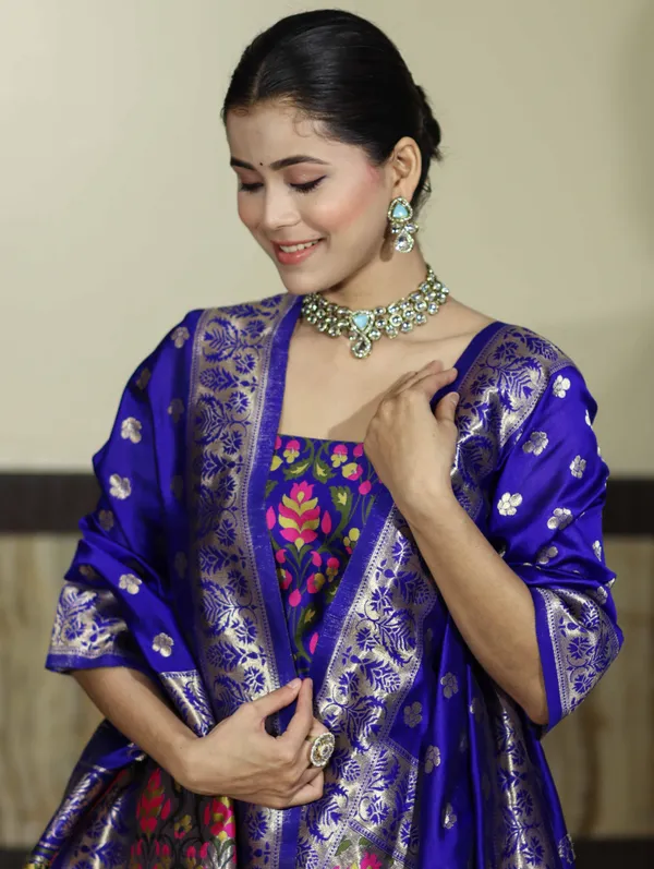 Banarasi_Tapeta_Silk_Zari_Tilfi_Meena_Suit_Set_–_Royal_Blue
