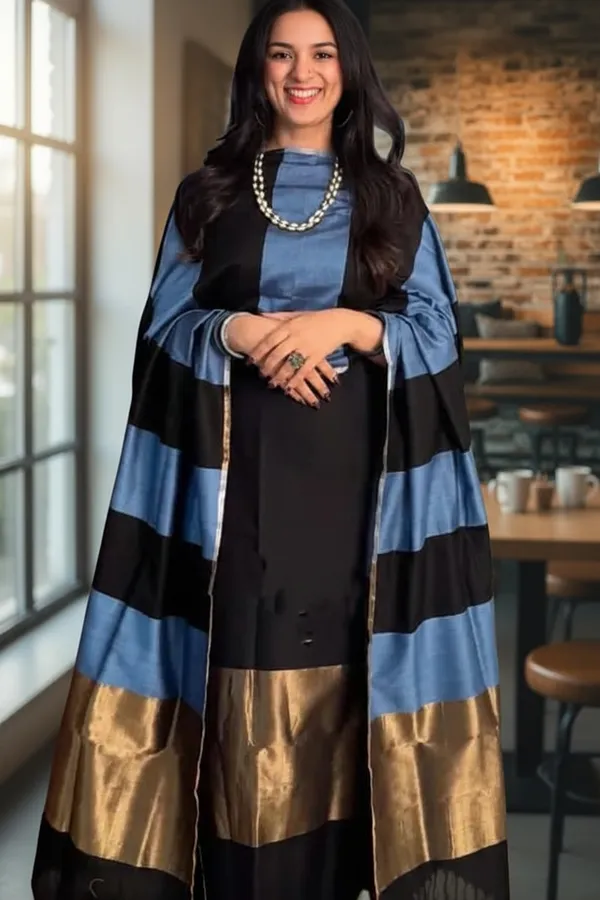 Banarasi_Suits_–_Cotton_with_Zari_Pallu_Dupatta_–_Black