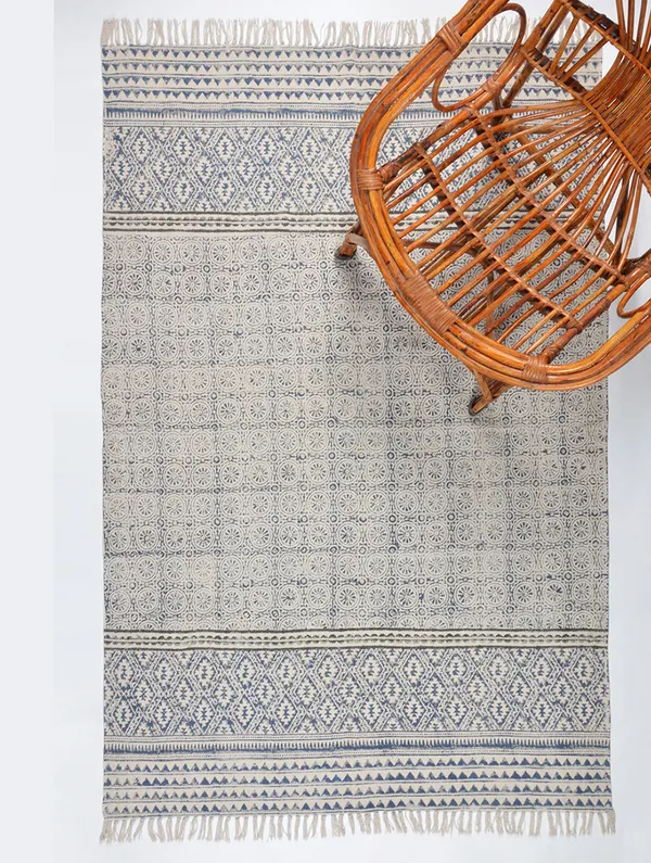 Blue_Cotton_Hand_Block_Printed_Rug