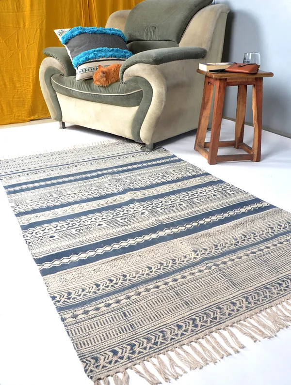 Blue_Cotton_Hand_Block_Printed_Rug