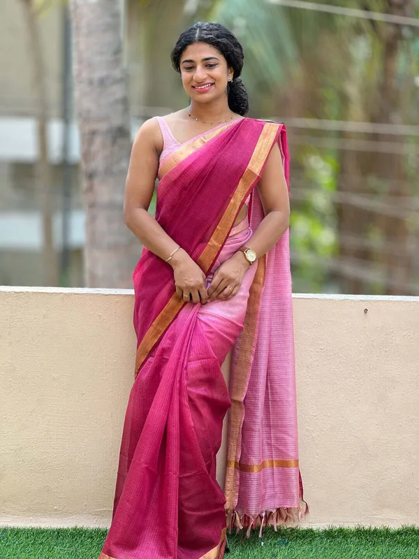 Multicolor_Bhagalpuri_Organza_Saree_For_Women