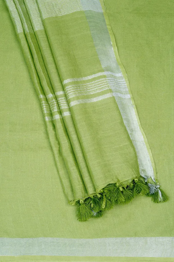Light_Green_Bhagalpuri_Cotton_Linen_Saree_For_Women