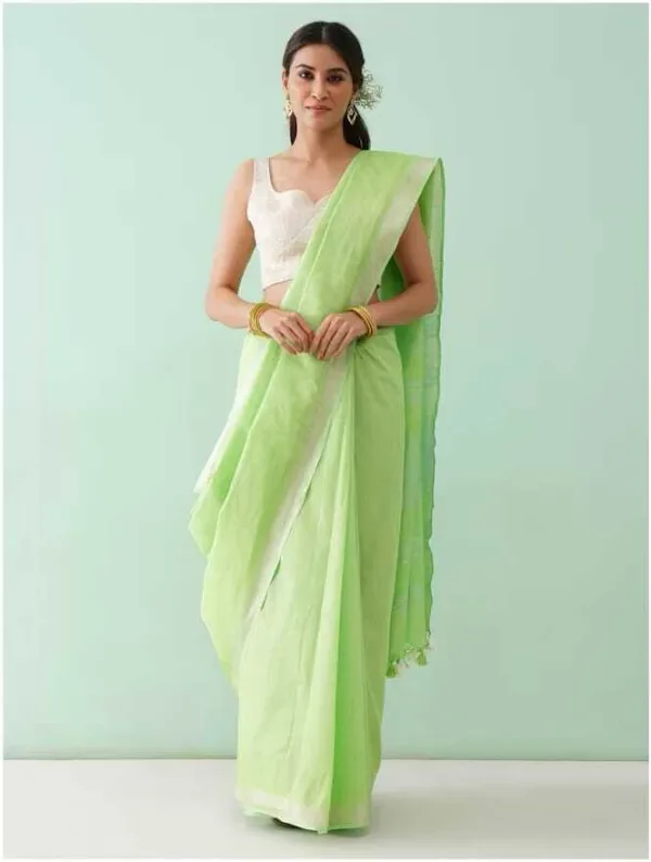 Light_Green_Bhagalpuri_Cotton_Linen_Saree_For_Women
