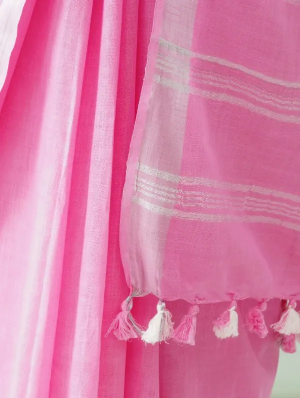 Light_Pink_Bhagalpuri_Cotton_Linen_Saree_For_Women