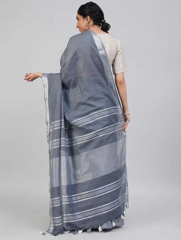 Grey_Bhagalpuri_Cotton_Linen_Saree_For_Women