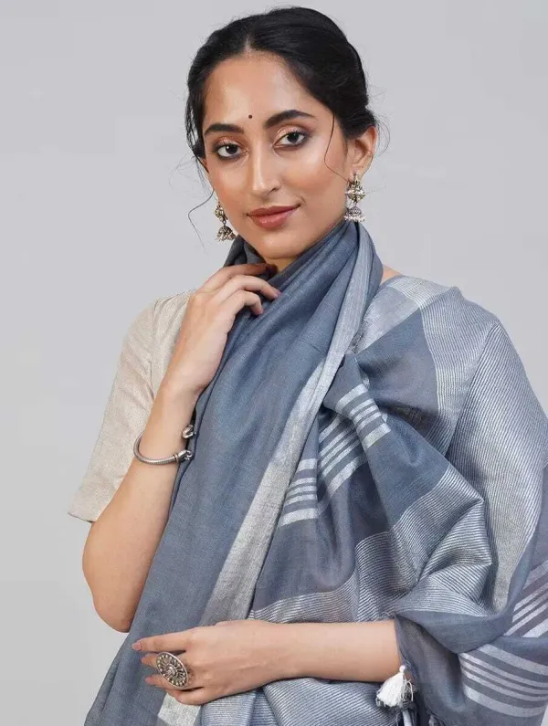 Grey_Bhagalpuri_Cotton_Linen_Saree_For_Women