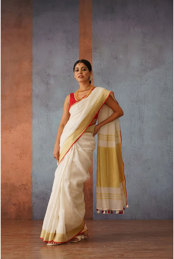 Off-White_Bhagalpuri_Cotton_Linen_Saree_For_Women