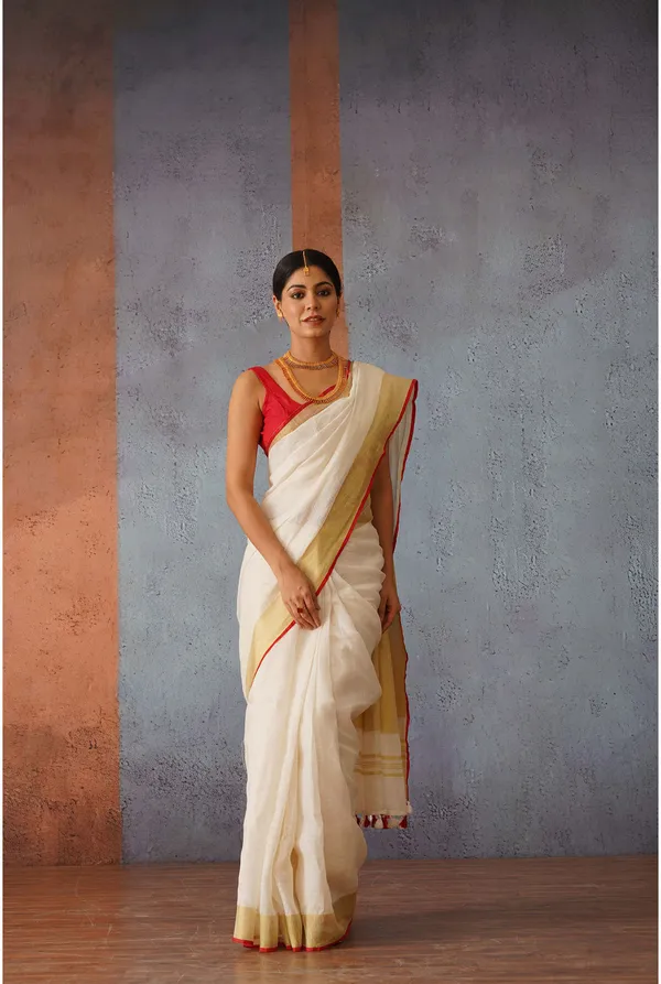 Off-White_Bhagalpuri_Cotton_Linen_Saree_For_Women