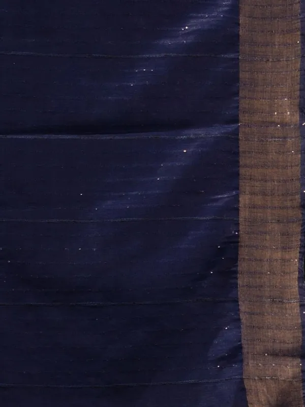 Blue_Hand_Batik_Silk_Blend_Saree_For_Women