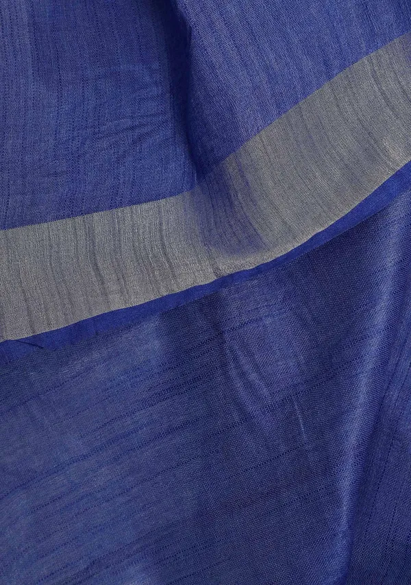 Multicolor_Ikkat_Cotton_Blend_Saree_For_Women