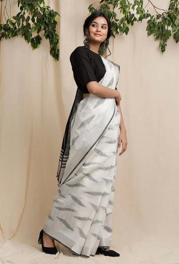 Multicolor_Bhagalpuri_Cotton_Blend_Saree_For_Women