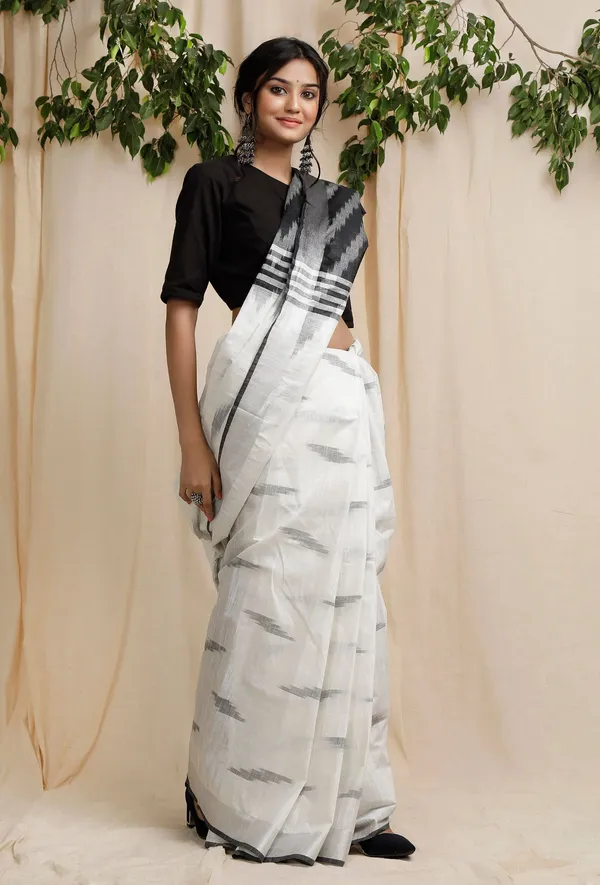 Multicolor_Bhagalpuri_Cotton_Blend_Saree_For_Women