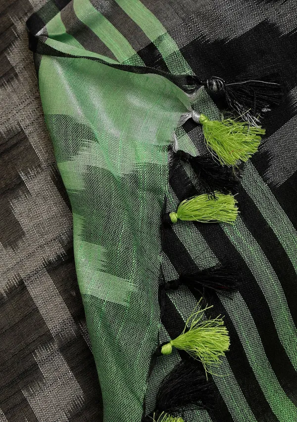 Multicolor_Bhagalpuri_Cotton_Blend_Saree_For_Women