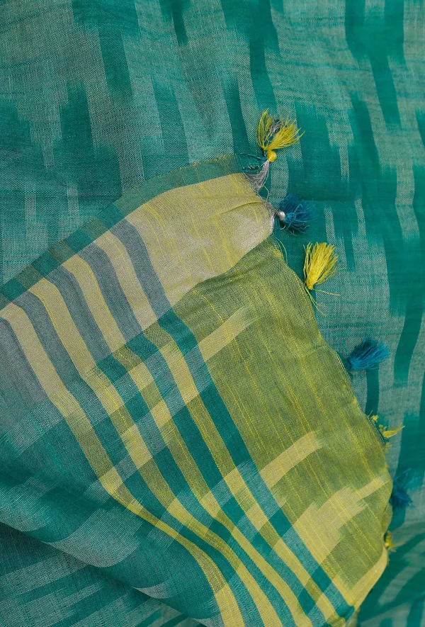 Multicolor_Bhagalpuri_Cotton_Blend_Saree_For_Women