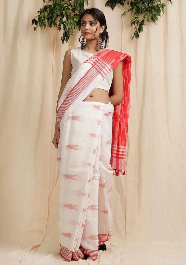 Multicolor_Bhagalpuri_Cotton_Blend_Saree_For_Women