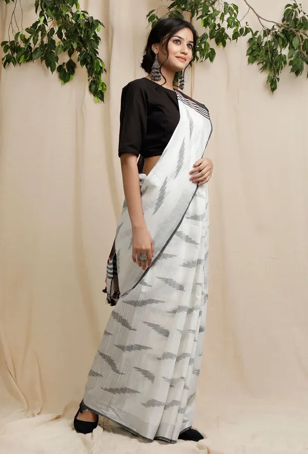 Multicolor_Bhagalpuri_Cotton_Blend_Saree_For_Women