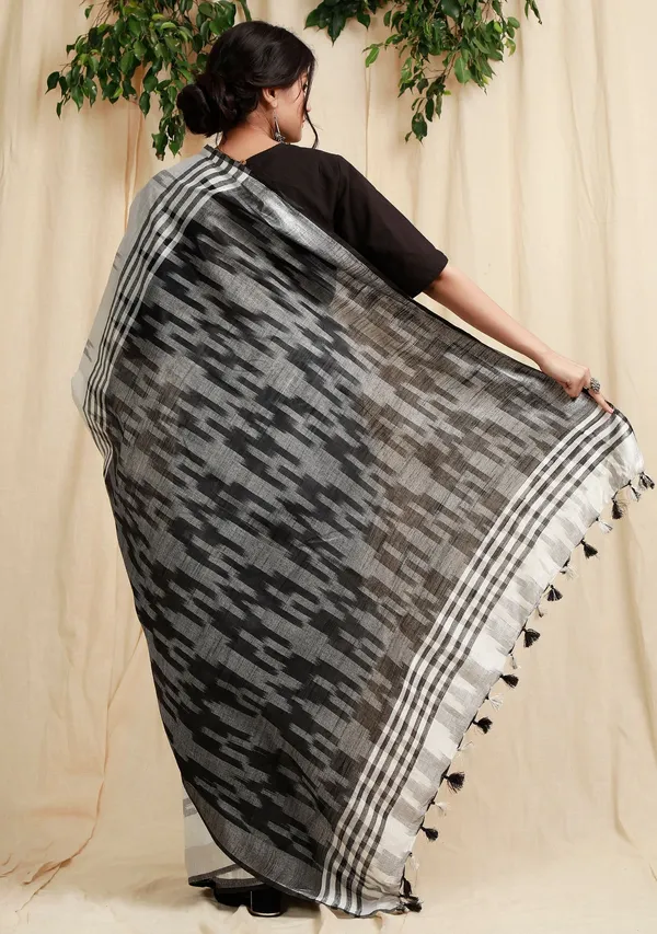 Multicolor_Bhagalpuri_Cotton_Blend_Saree_For_Women