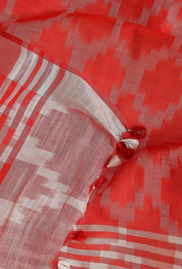Multicolor_Bhagalpuri_Cotton_Blend_Saree_For_Women