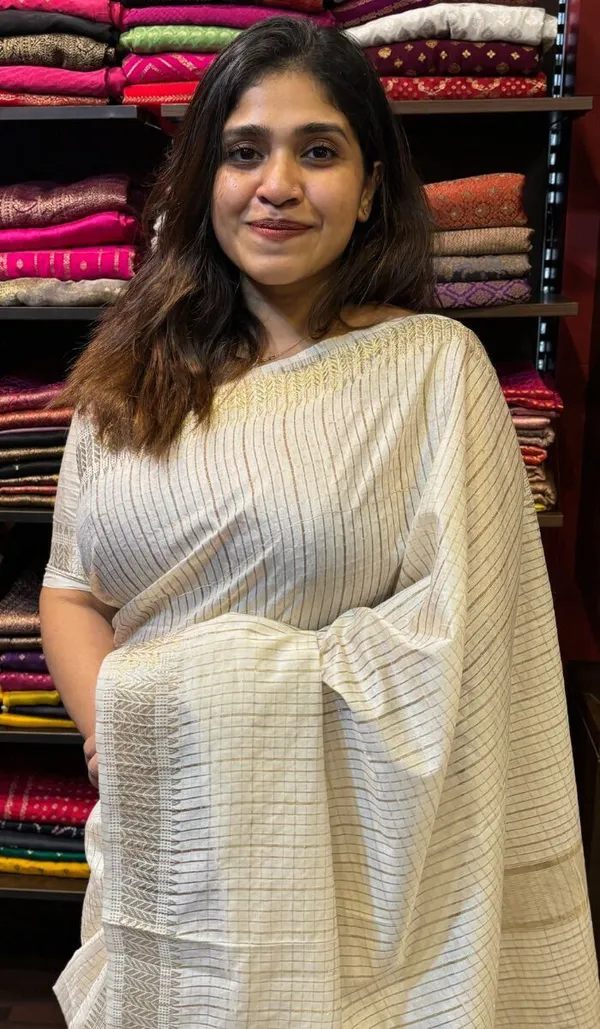 White_Bhagalpuri_Cotton_Silk_Saree_For_Women