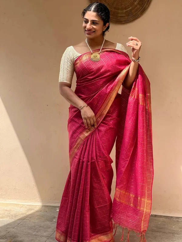 Pink_Bhagalpuri_Cotton_Silk_Saree_For_Women