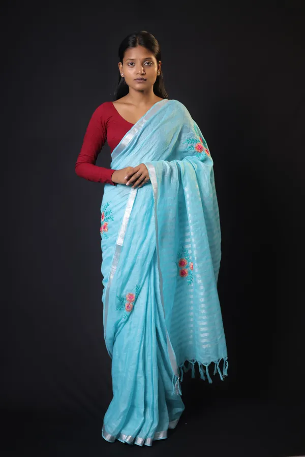 Light_Blue_Handloom_Pure_Linen_Saree_|_Hand-Embroidered_Bhagalpuri_Saree_for_Festivals_&_Parties_–_Hatha_Karagha