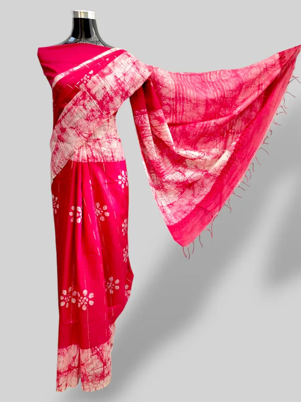 Pink_Hand_Batik_Cotton_Silk_Saree_with_Running_Blouse_–_Artisan_Made_in_Bhagalpur_by_Hatha_Karagha