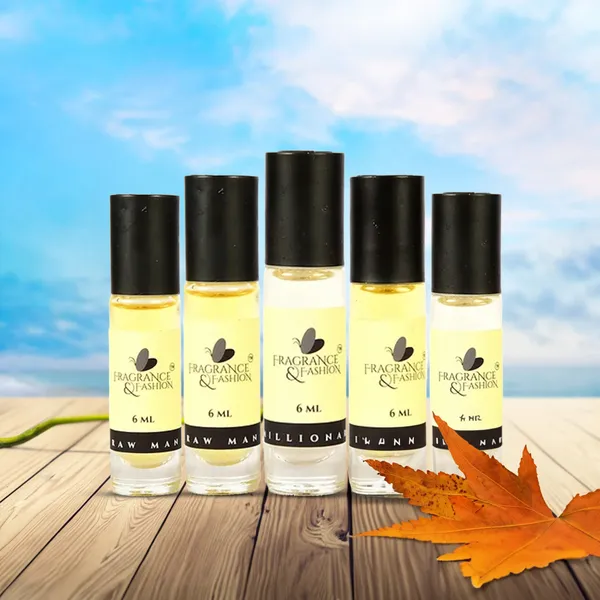 French_Premium_Attars_Pack_Of_5_Of_6Ml_Each