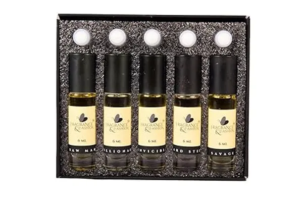 French_Premium_Attars_Pack_Of_5_Of_6Ml_Each