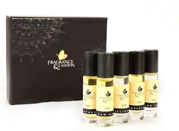 French_Premium_Attars_Pack_Of_5_Of_6Ml_Each