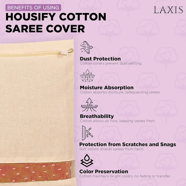 Beige_Cotton_Zip_Saree_Covers_(42L_X_36W_X_5H_Cm)