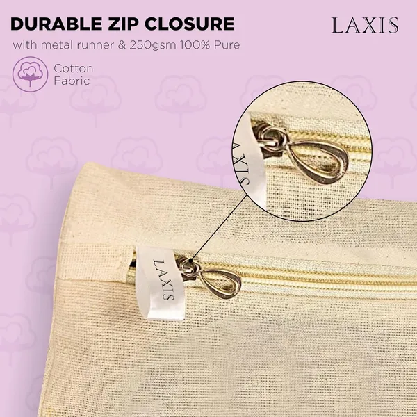 Beige_Cotton_Zip_Saree_Covers_(42L_X_36W_X_5H_Cm)