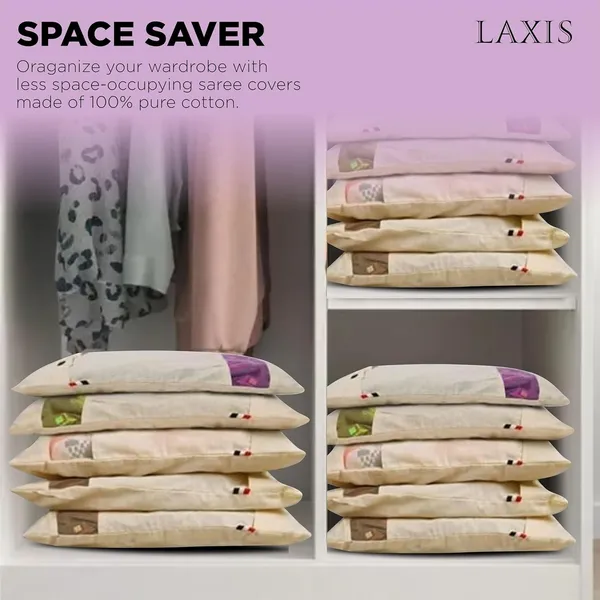 Beige_Cotton_Zip_Saree_Covers_(42L_X_36W_X_5H_Cm)