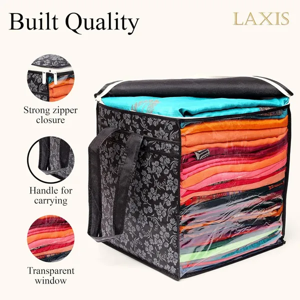 Black_Premium_Jumbo_Saree_Cover_(36_X_42_X_2_Cm)