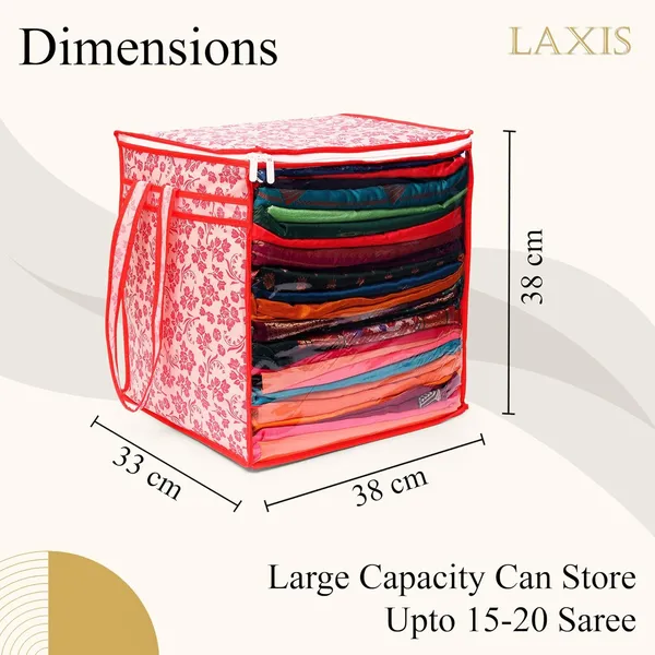 Peach_Premium_Jumbo_Saree_Cover_(36_X_42_X_2_Cm)