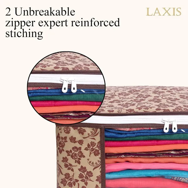 Brown_Non_Woven_Multiple_Foldable_Saree_Cover