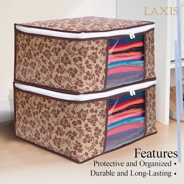 Brown_Non_Woven_Multiple_Foldable_Saree_Cover