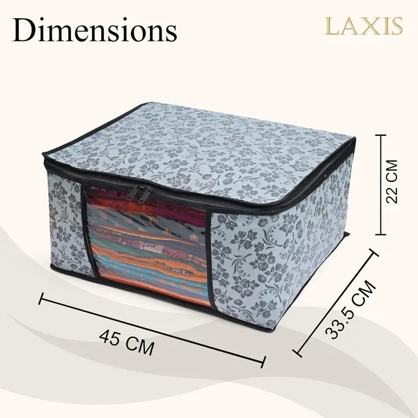 Grey_Non_Woven_Multiple_Foldable_Saree_Cover