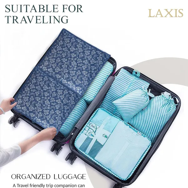 Blue_Polypropylene_Printed_Single_Saree_Cover_Set_Of_10