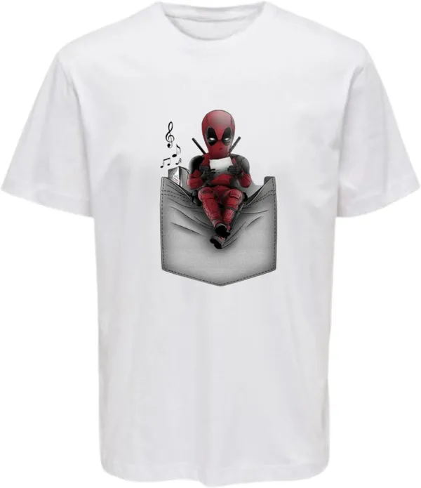 White_Polycotton_Round_Neck_Graphic_Print_T-Shirt_For_Women