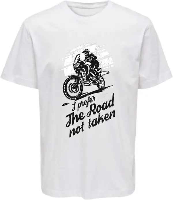 White_Polycotton_Round_Neck_Graphic_Print_T-Shirt_For_Women