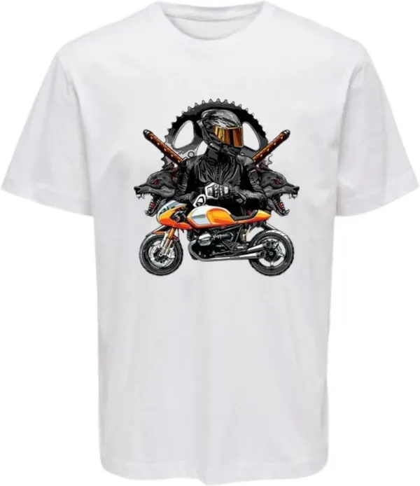 White_Polycotton_Round_Neck_Graphic_Print_T-Shirt_For_Women