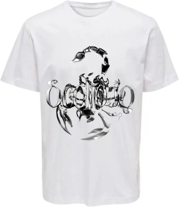 White_Polycotton_Round_Neck_Graphic_Print_T-Shirt_For_Women
