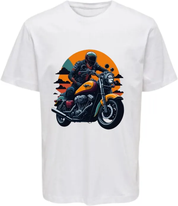 White_Polycotton_Round_Neck_Graphic_Print_T-Shirt_For_Women