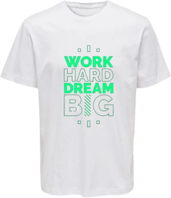 White_Polycotton_Crew_Neck_Printed_T-Shirt_For_Women
